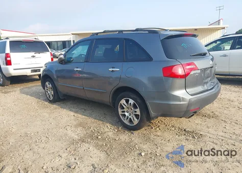 2008 Acura Mdx Technology Package z USA, uszkodzony, nr VIN 2HNYD28448H542407